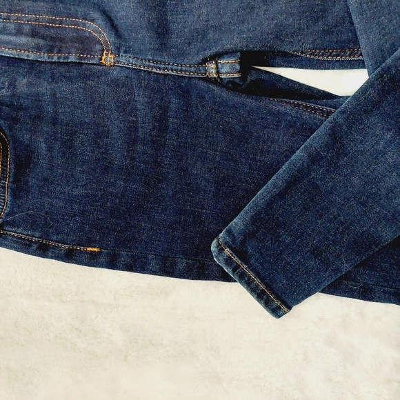 NEW We The Free Montana High Rise Blue Cotton Denim Pockets Skinny Jeans P1402 - Picture 6 of 11